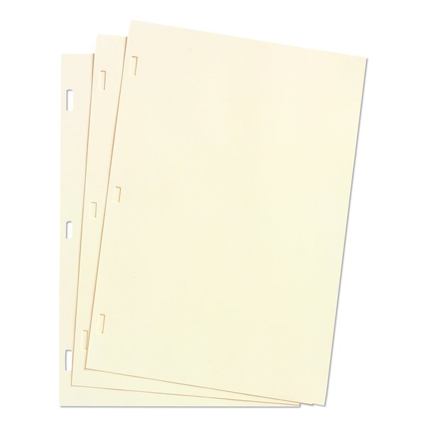 Wilson Jones Minute Book Ledger Sheet, 11x8-1/2, PK100 W901-10